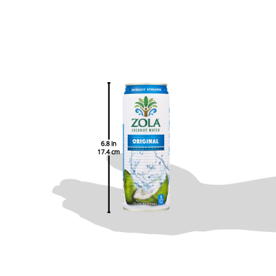 Zola Brazilian Fruits 100% Nat Coconut Water (12x17.5OZ )-7