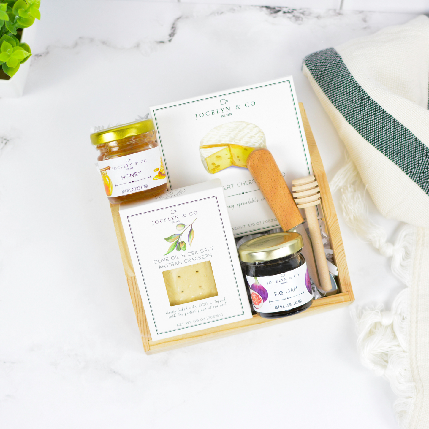 Jocelyn & Co. Personal Charcuterie Gift Box