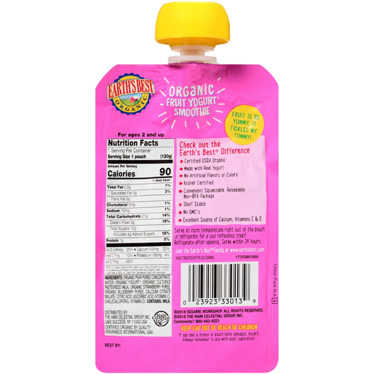 Earth's Best Baby Foods Mixed Berry Juice (2x6x4.2 Oz)