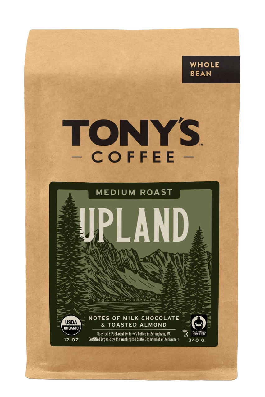 Tony's Coffee Whole Bean Upland Medium Roast ( 6 X 12 OZ )