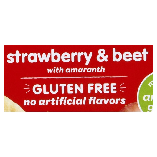 Happy Baby Teether Crackers - Strawberry & Beets Flavor ( 6 X 1.69 OZ )