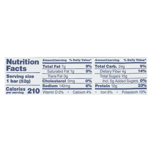 Rxbar Blueberry (12 bars X1.83 OZ)