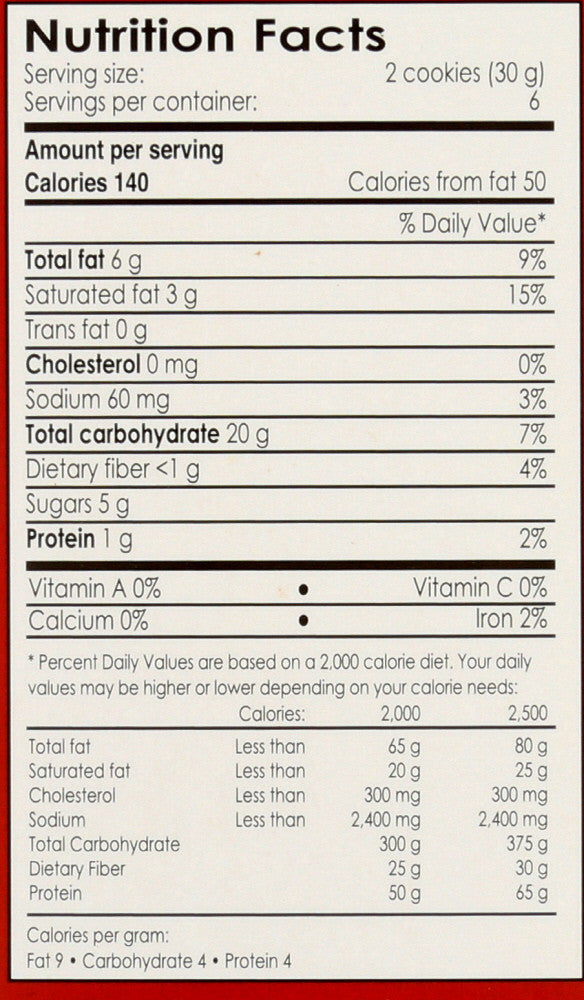 Andean Dream Quinoa Choc Chip Cookies Gluten Free (6x7 Oz)-1