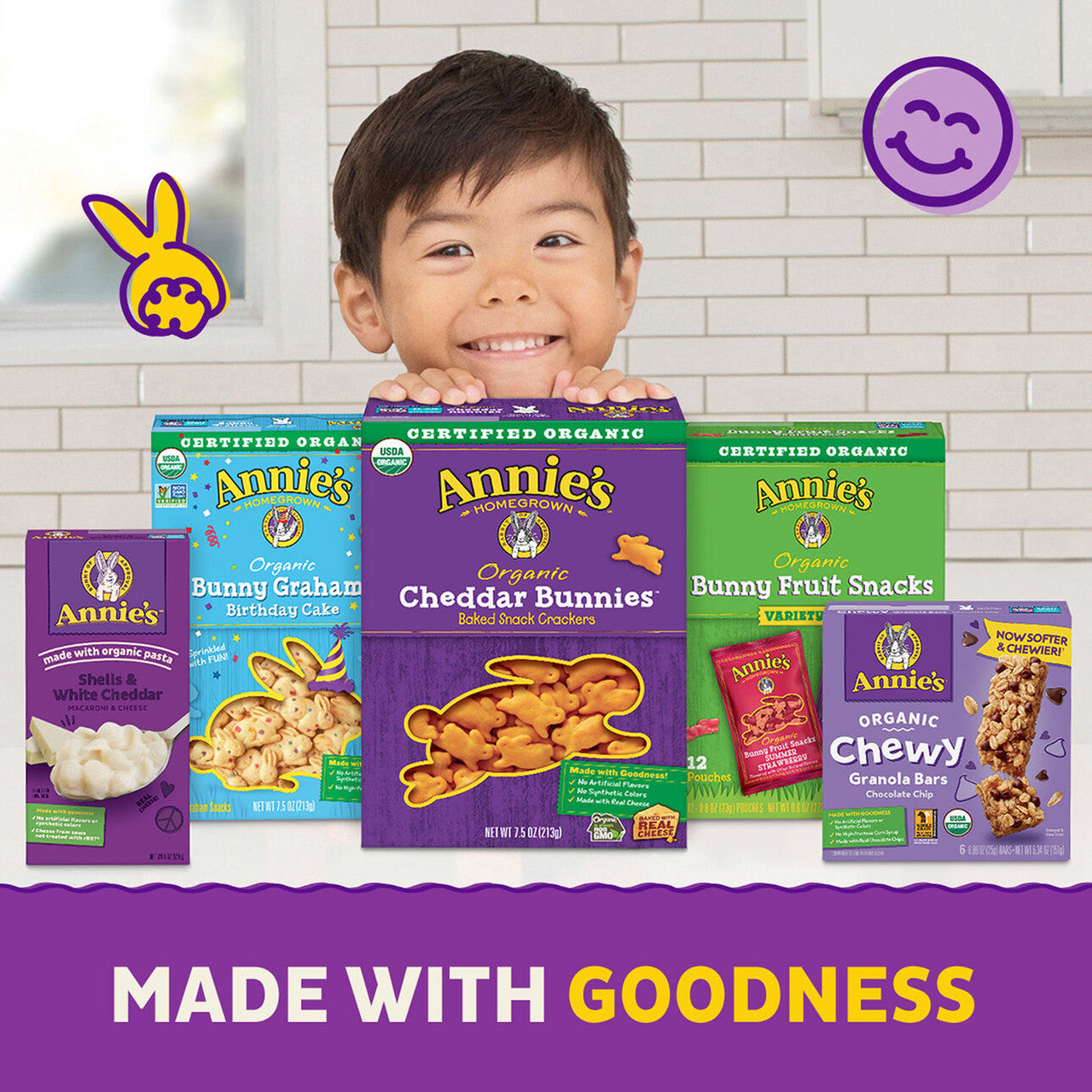 Annie's Homegrown Bunnies Snack Mix (12x9 Oz)-4