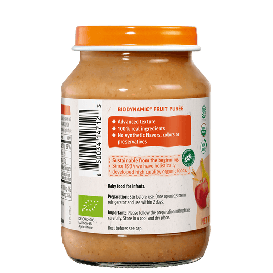Holle Organic Baby Food Jar - Mixed Fruit with Muesli - 12 Jars - Jars
