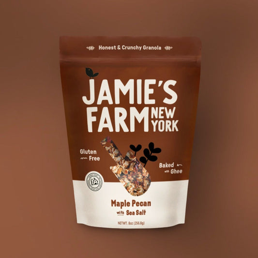 Jamie’s Farm Maple Pecan Granola with Sea Salt - (Various Size Packages) - Cereals & Granolas