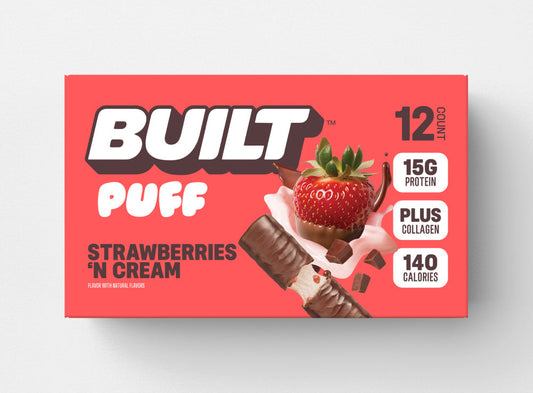 Strawberries ’N Cream Puff - Bar