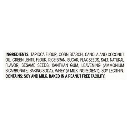 Breton Gluten Free Crackers Original with Flax ( 6 boxes X 4.76 OZ)