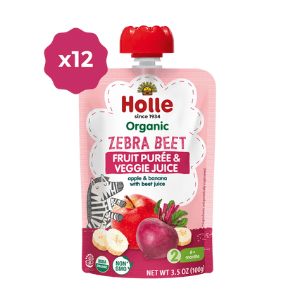 Organic Fruit & Veggie Purée - Zebra Beet