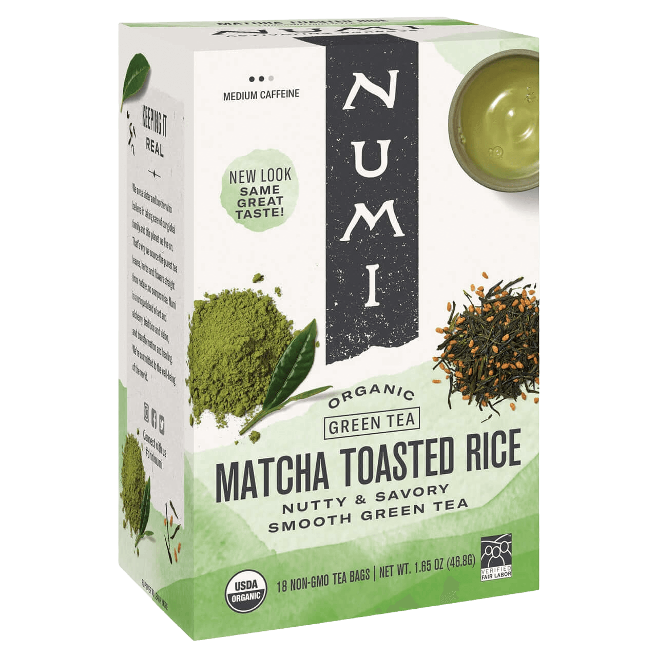 Numi Tea Toasted Rice Green Tea (6x16 Bag)