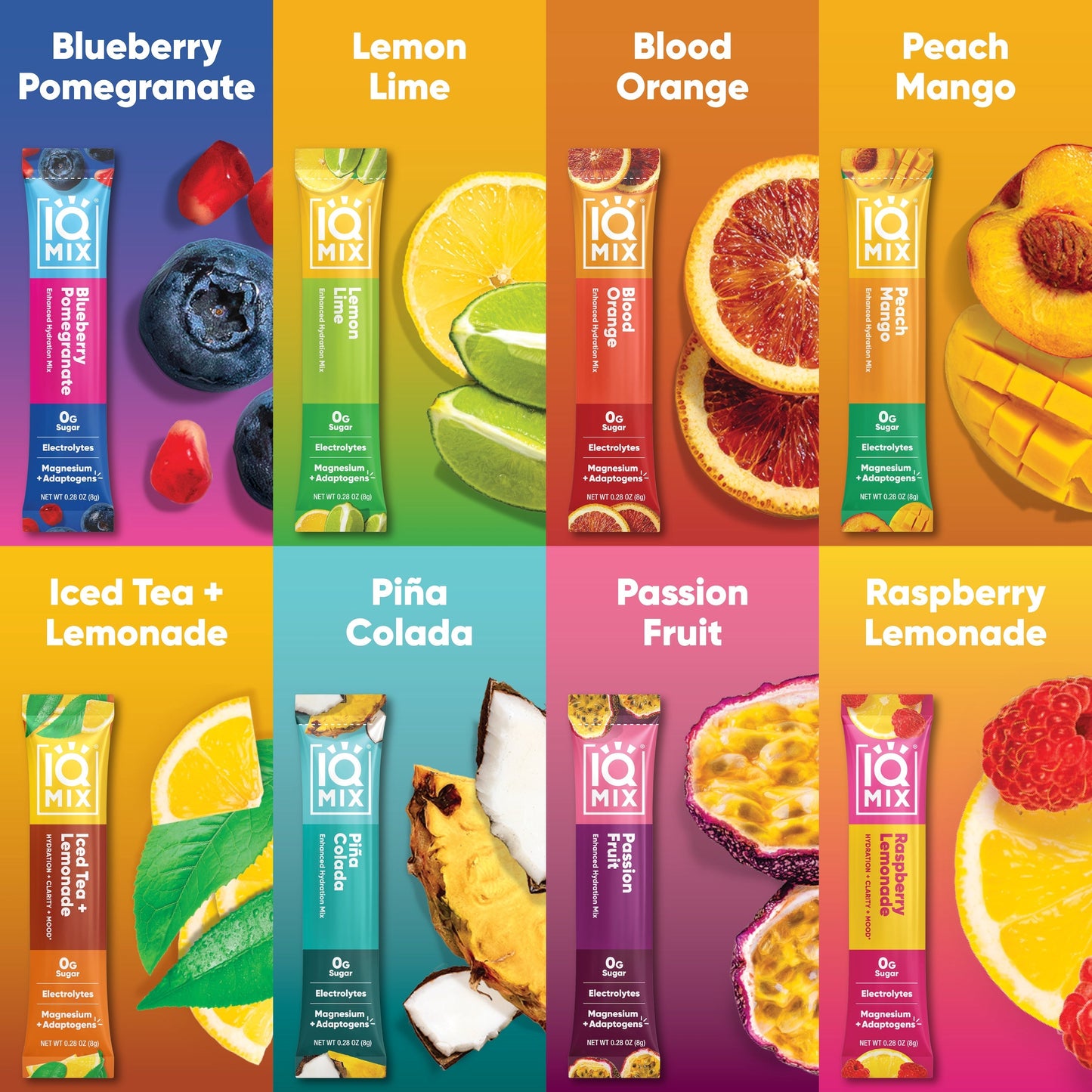 8 Flavor Variety - 8 Sticks