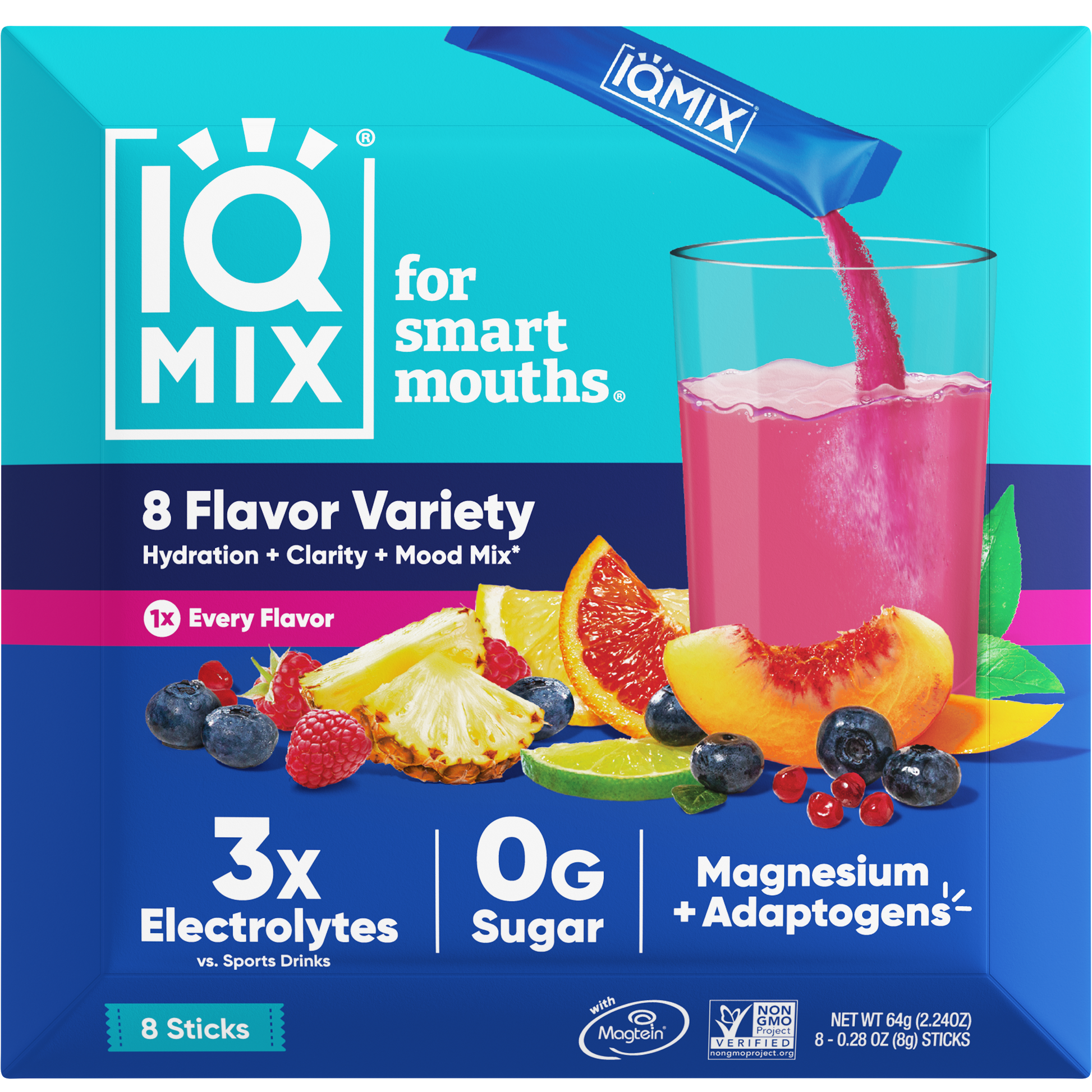 8 Flavor Variety - 8 Sticks
