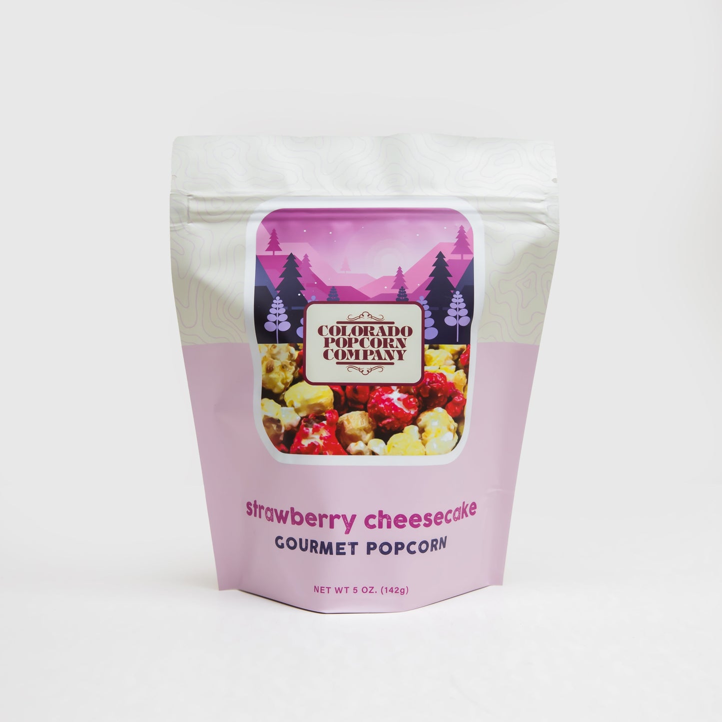 Strawberry Cheesecake Popcorn