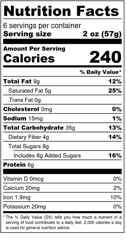 Slow-Baked Morning Manna Granola, Organic