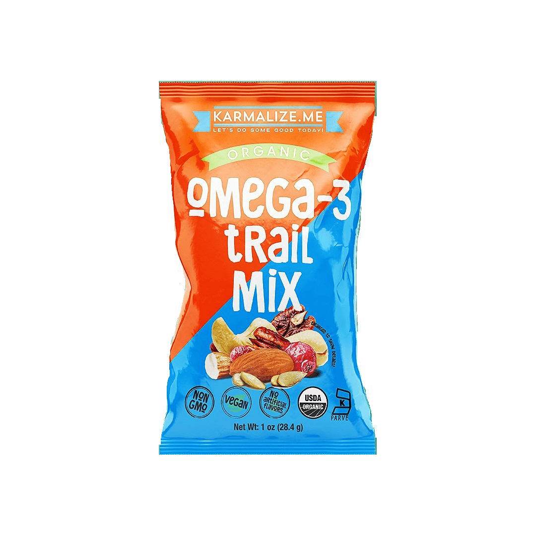 1 oz. Organic Omega 3 Trail Mix - Pack of 6-0