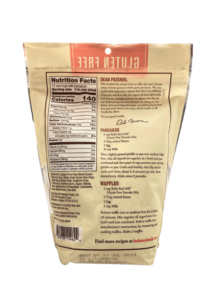 Bob's Red Mill Classic Gluten Free Pancake Mix - (24oz)