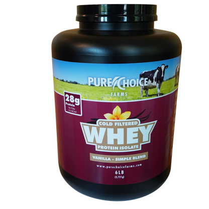 Whey Protein Isolate with Organic Vanilla