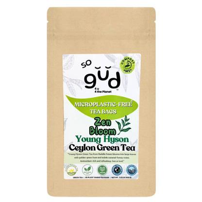 Zen Bloom Green Tea | Plant-based Tea Bags