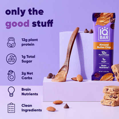 Almond Butter Chip (12 Bars) - 12 Bars - Bars