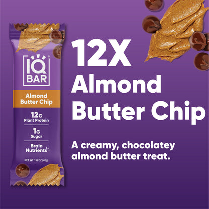 Almond Butter Chip (12 Bars) - 12 Bars - Bars