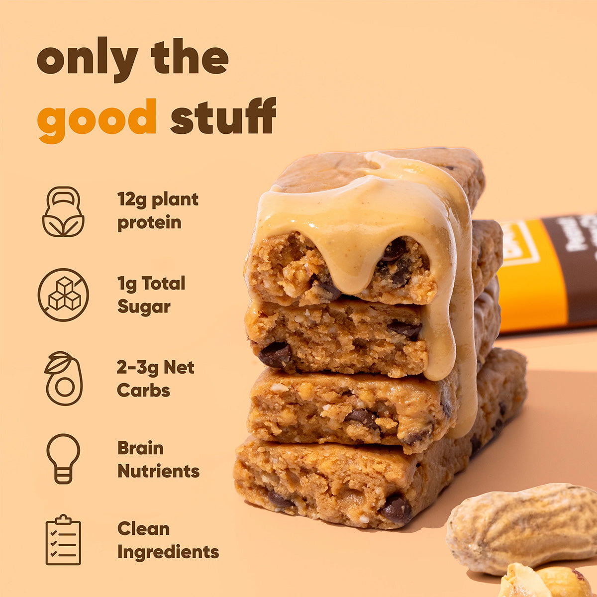 Almond Butter Chip & Peanut Butter Chip (24 Bars) - 24 Bars