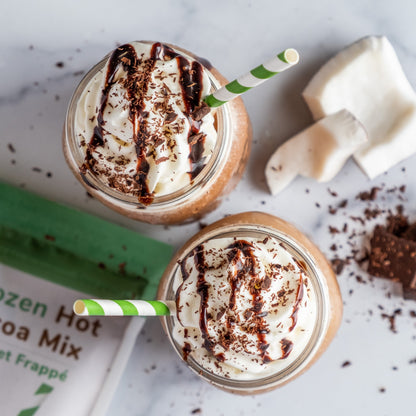 Bare Life Frozen Hot Cocoa Mix | Gourmet Frappe | Dairy Free Gluten Free Vegan Organic - Hot Chocolate