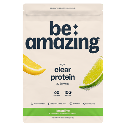 Be Amazing Clear Vegan Protein - (20 Servings) - Lemon Lime / 20 Servings - Vegan Protein
