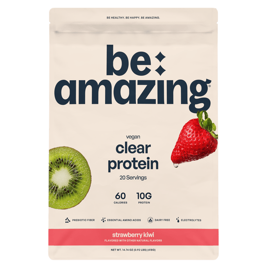 Be Amazing Clear Vegan Protein - (20 Servings) - Strawberry Kiwi / 20 Servings - Vegan Protein