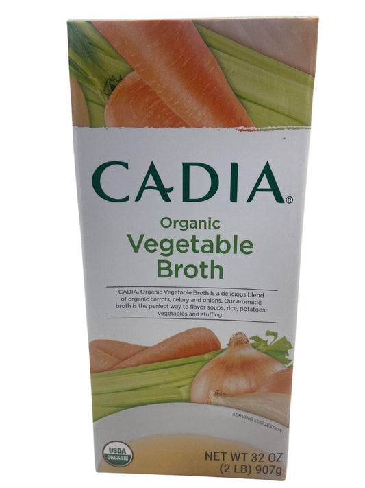 Vegetable Broth, Organic, Cadia