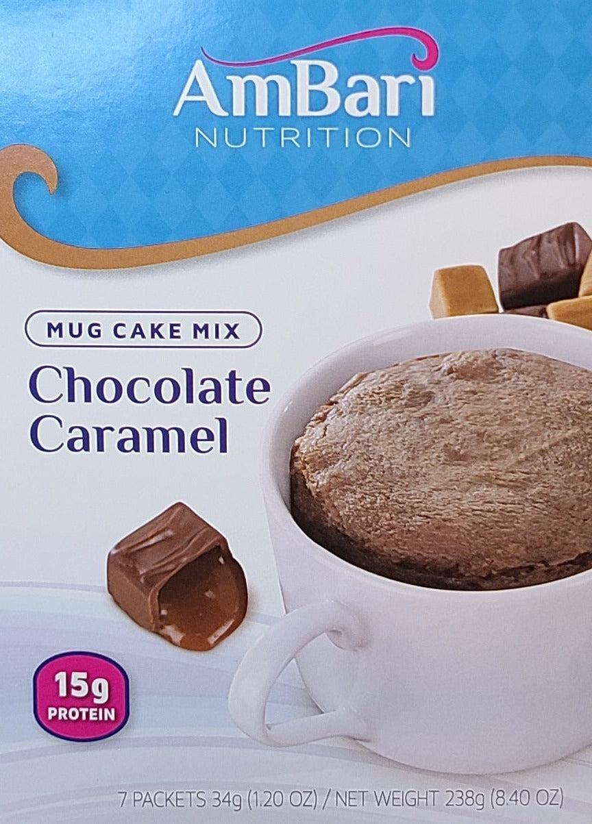 Chocolate Caramel Mug Cake - Foods