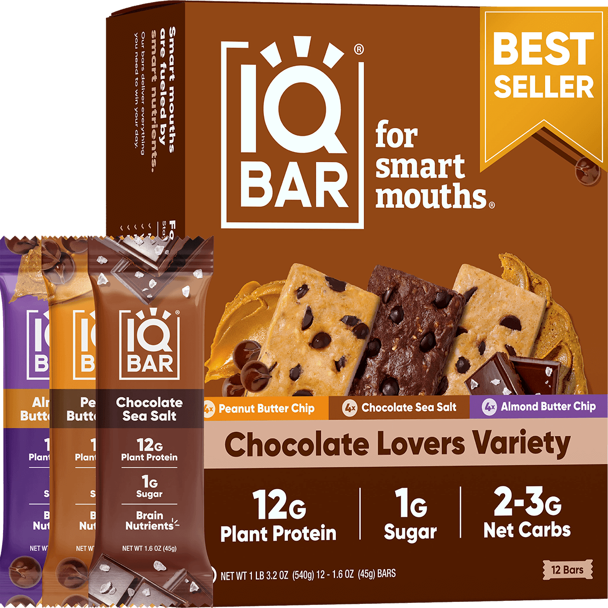 Chocolate Lovers Variety (12 Bars) - 12 Bars - Bars