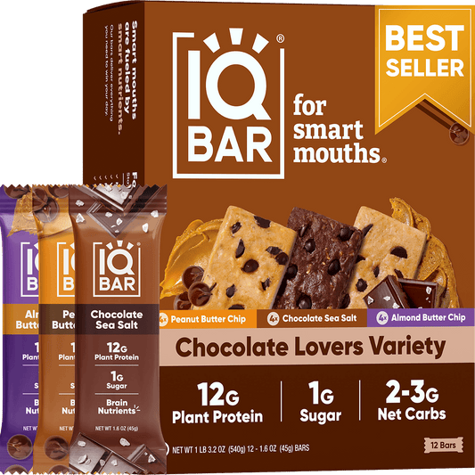 Chocolate Lovers Variety (12 Bars) - 12 Bars - Bars