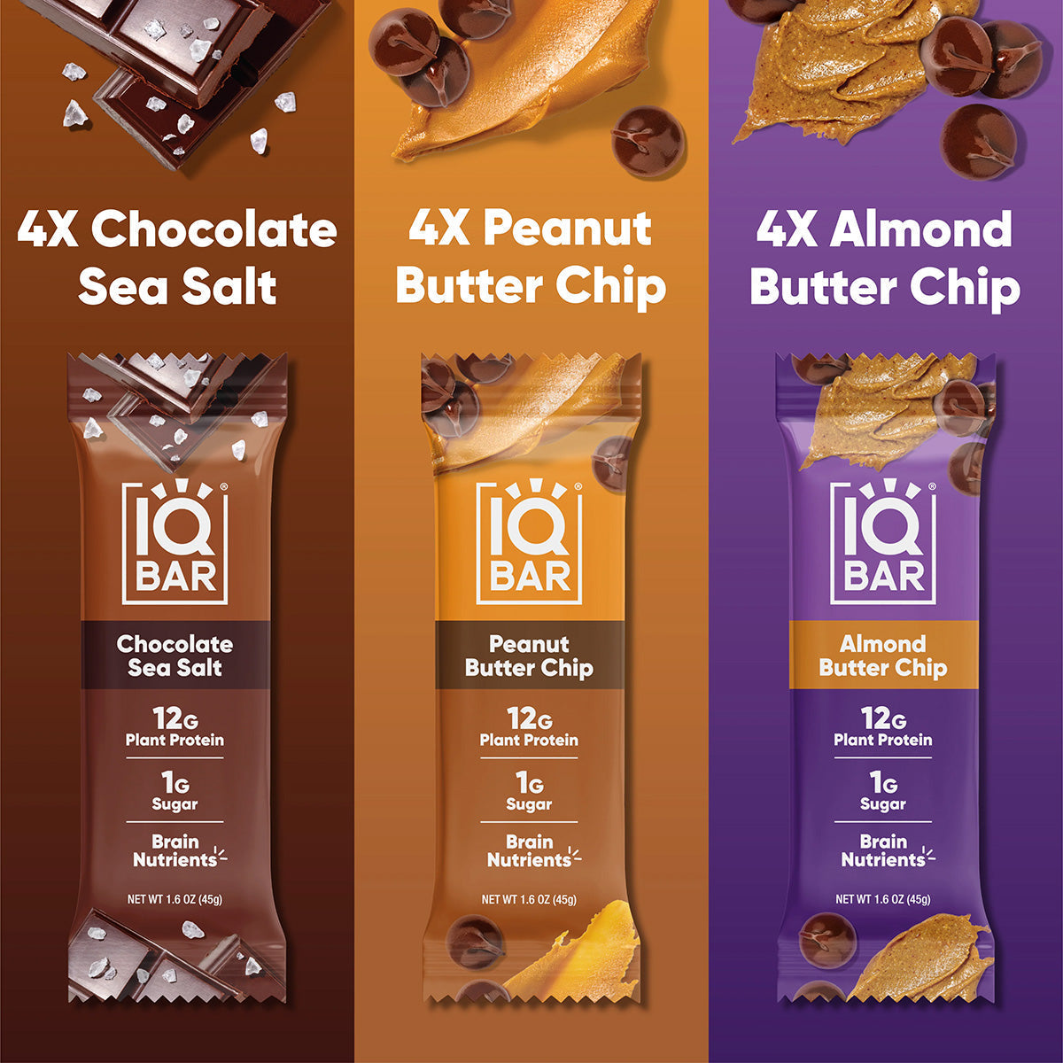 Chocolate Lovers Variety (12 Bars) - 12 Bars - Bars