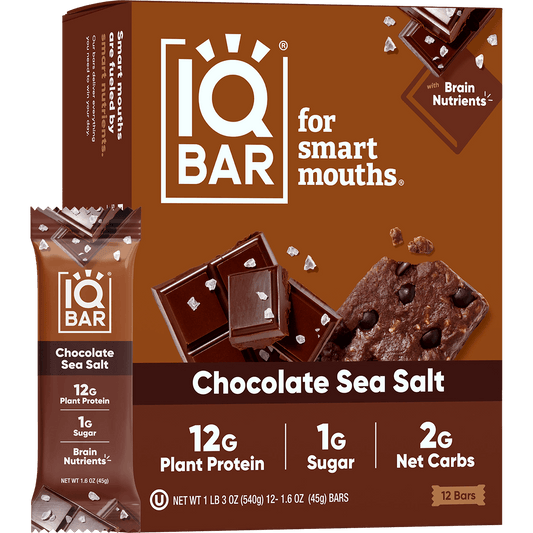 Chocolate Sea Salt (12 Bars) - 12 Bars - Bars