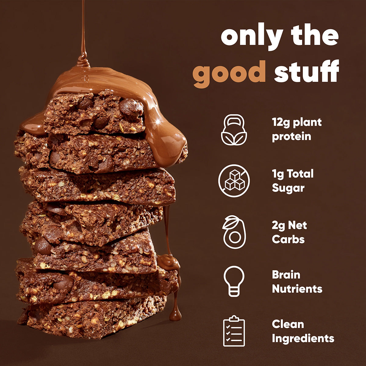 Chocolate Sea Salt (12 Bars) - 12 Bars - Bars