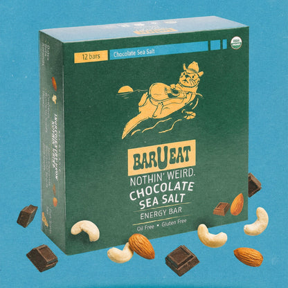 Chocolate Sea Salt BOX - 12 Bar Box - Bars