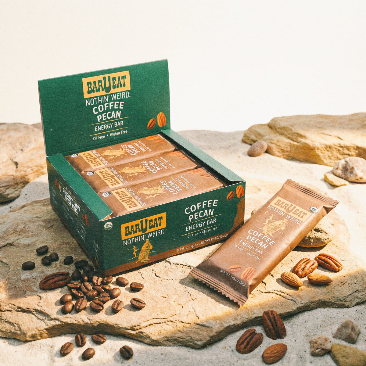 Coffee Pecan BOX - 12 Bar Box - Bars