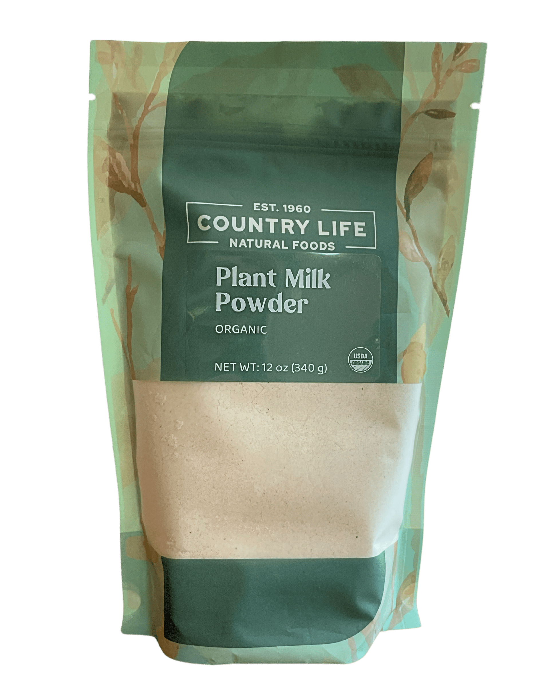 Country Life Natural Foods Organic Plant Milk Powder - (Various size bags) - 12 oz - Dairy Substitutes