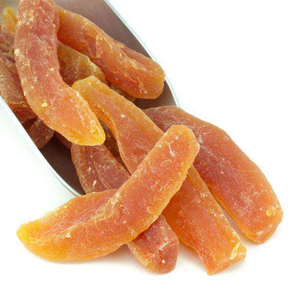Country Life Papaya Spears -Low Sugar- (Various size bags) - 12 oz - Dried Fruit