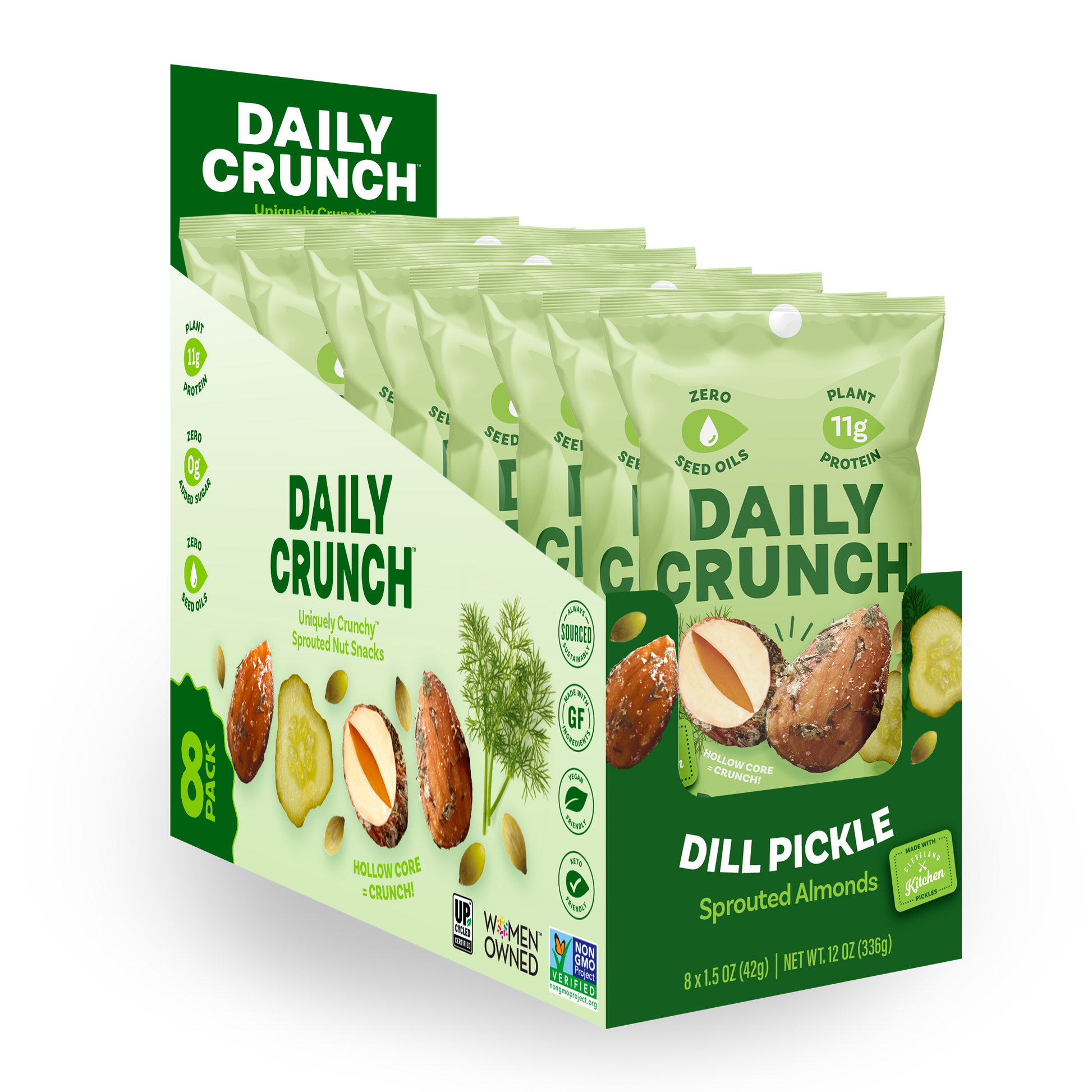 DILL PICKLE (SNACK PACK) - 8-Pack - Nuts