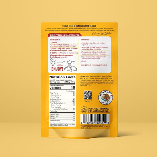 The Saucy Lips Four-Flavor Variety Pack