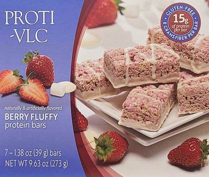 Fluffy Berry Bar - Proti-VLC - Bars