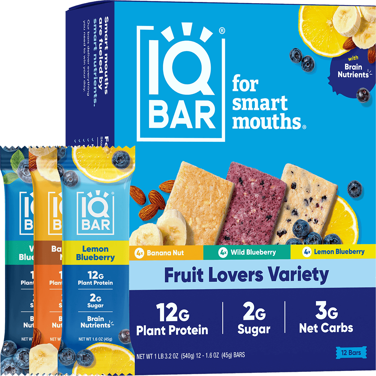 Fruit Lovers Variety (12 Bars) - 12 Bars - Bars