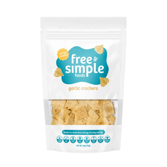 Free & Simple Garlic Crackers - 6oz