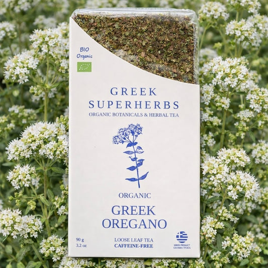 Greek Oregano (Ikaria Blue Zone) - ORGANIC 90g (3.2 oz) - Culinary Herbs