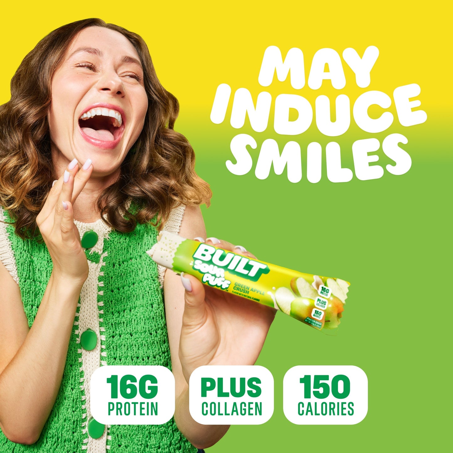 Green Apple Crush - Sour Puff