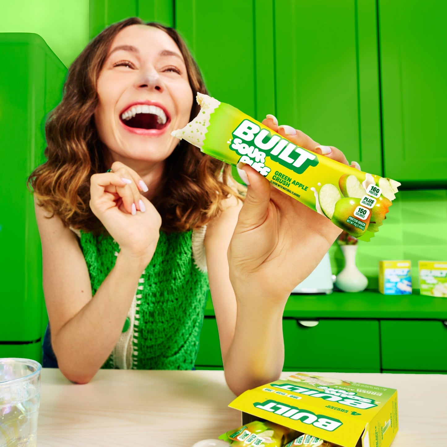 Green Apple Crush - Sour Puff