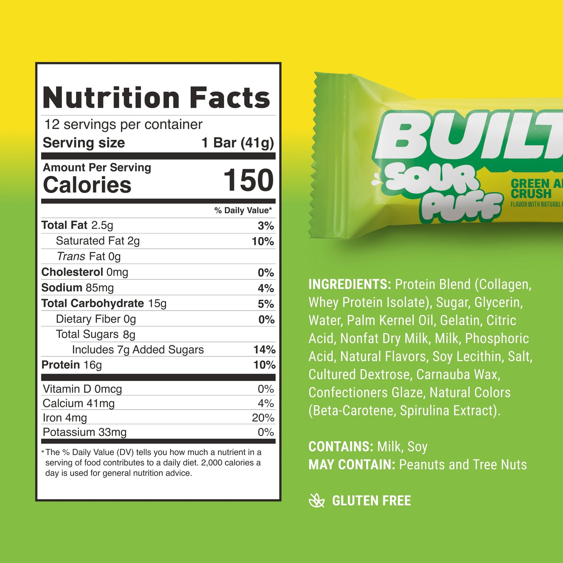 Green Apple Crush - Sour Puff