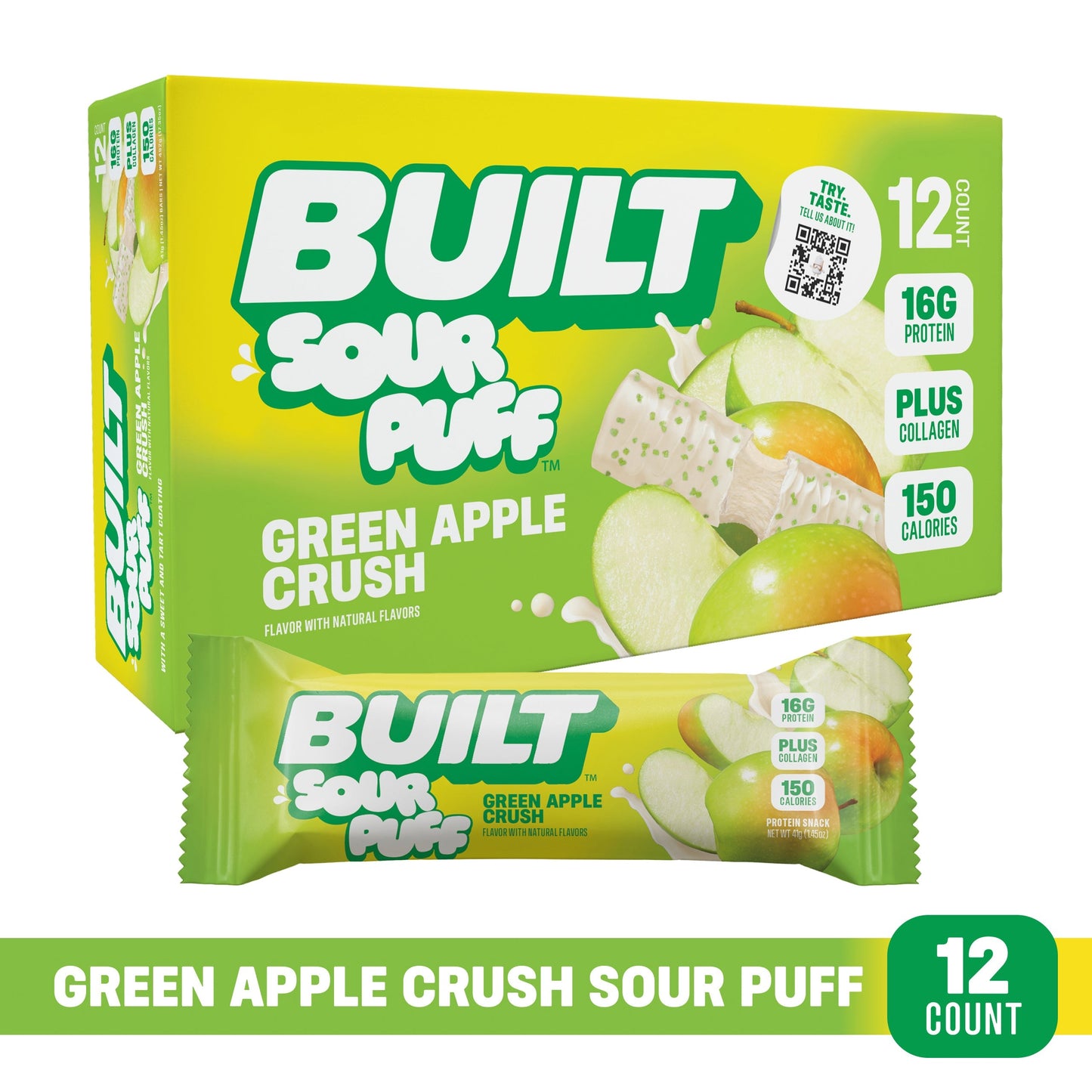 Green Apple Crush - Sour Puff