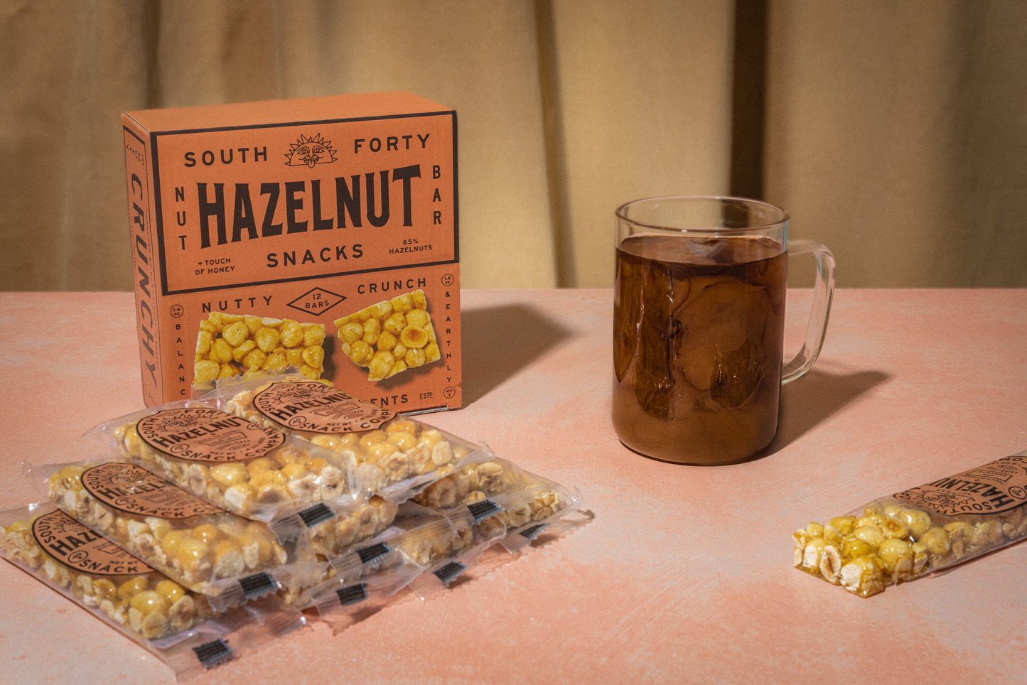 Hazelnut 12-Pack - Crunchy Nut Bars